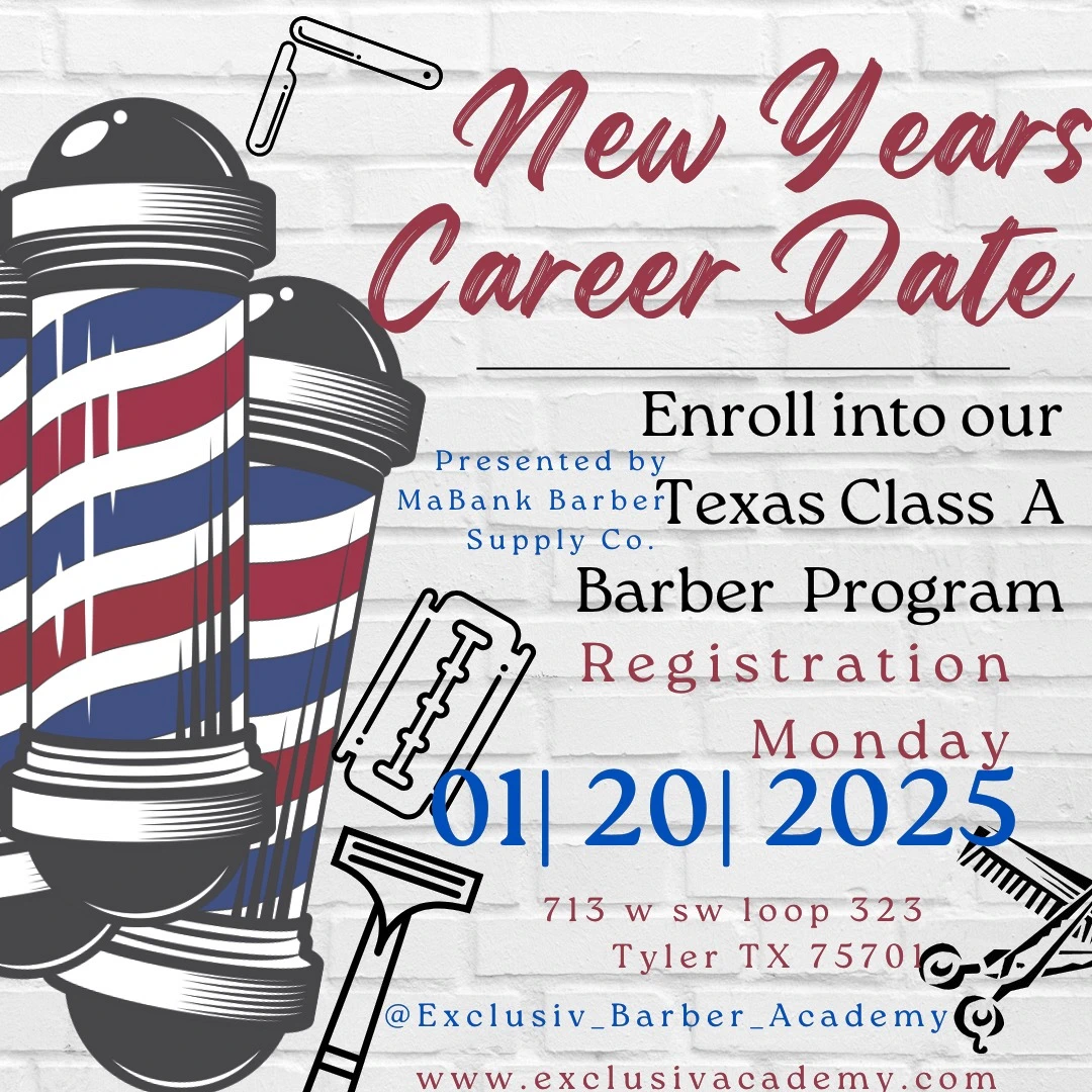 Register January 20th at our Tyler location